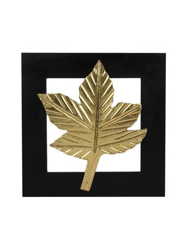 Decorative Wall Leaf Frame Maple
