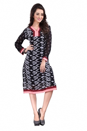 designer black kurti