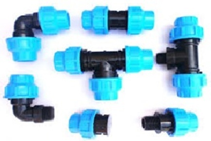 PP Compression Pipe Fittings