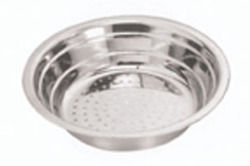 Silver Stainless Steel Rice Strainer