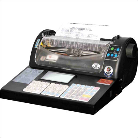 Black Electronic Wep Billing Machine