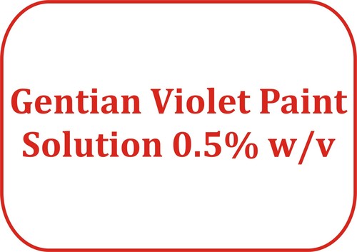Gentian Violet Paint Solution 0.5% w/v