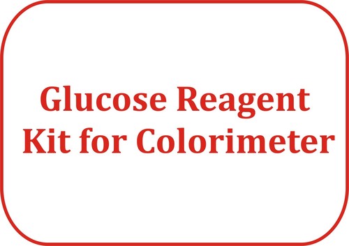 Glucose Reagent Kit for Colorimeter