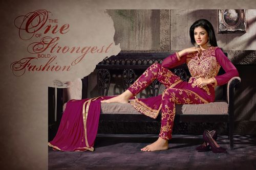 Traditional Pink Suit