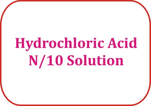 Hydrochloric Acid N/10 Solution