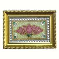 Multicolour Baajot Pooja Chowki