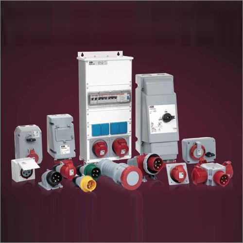 ABB INDUSTRIAL SOCKET - Rated Voltage 80-380V | 1 Year Warranty, Ideal for Industrial & Workshop Applications