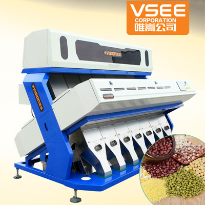 Snifting valve CCD Peanuts Color Sorter Machinery Better Separating Results