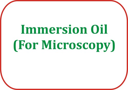 Immersion Oil (For Microscopy)