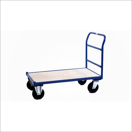 Platform Trolley - Metal/wood, Varied Sizes 600x600mm To 1200x900mm, Blue Color, 200kg-5t Load Capacity, Features Foldable/steering Handle, Efficient Handling