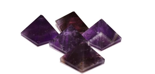 Amethyst Pyramid - Amethyst, Variable Size, Purple | Negative Energy Removal, Meditation Aid, Spiritual Cleansing, Home Harmony, Deep Sleep