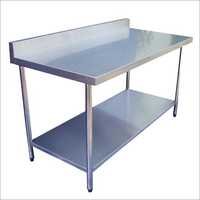 Work Table with Under Shelf