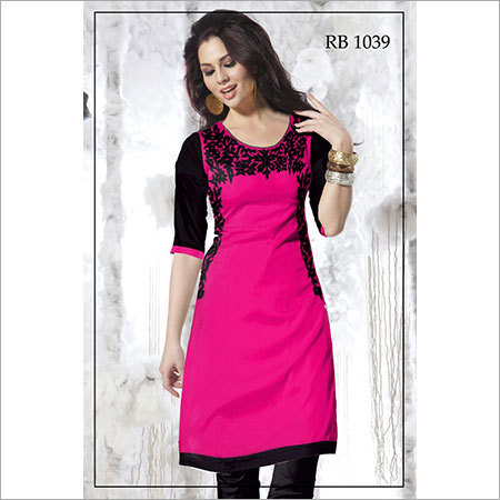 Designer Neck Kurtis