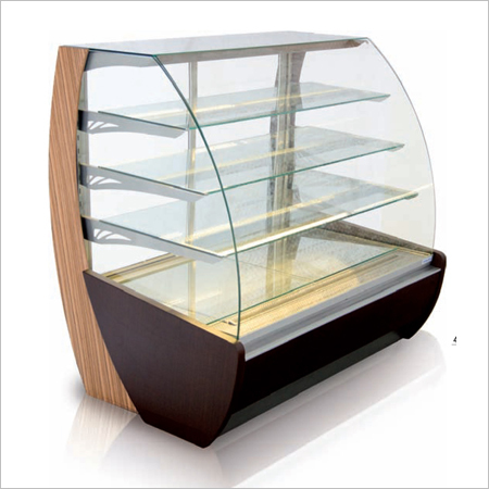 C-Glass Pastry Dispaly counter, Air & Static Cooling