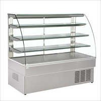 Curve Glass Sweet Counter, 3-self Satic Cooling