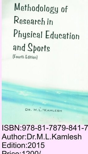 Methodology of Research in Physical Education 