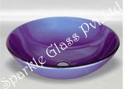 Plain Colour Glass Wash Bowls
