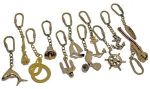 Brass Nautical Keychains