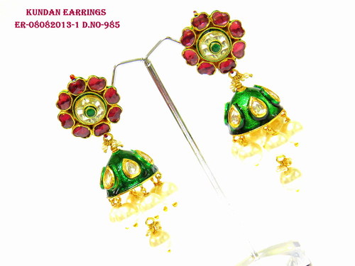 Designer Kundan Earring