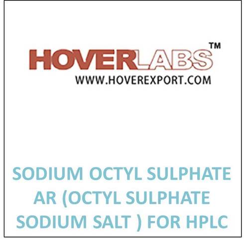 Sodium Octyl Sulphate AR (Octyl Sulphate Sodium Salt) - White Powder, >99% Purity | HPLC Grade, Water Soluble, Precise Analysis