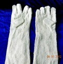 White Asbestos Hand Gloves