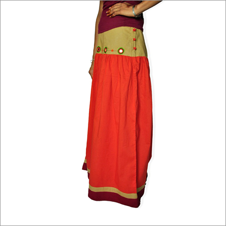Long Cotton Skirt