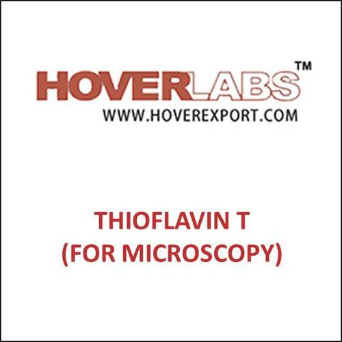 Thioflavin T - Yellow Powder, Water Soluble | Amyloid Detection, Fluorescence Microscopy Stain, High Sensitivity, Purity 99%