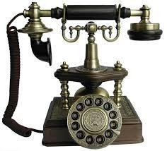 Antique Brass Telephone