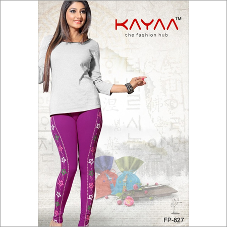 Fancy Side Print Legging