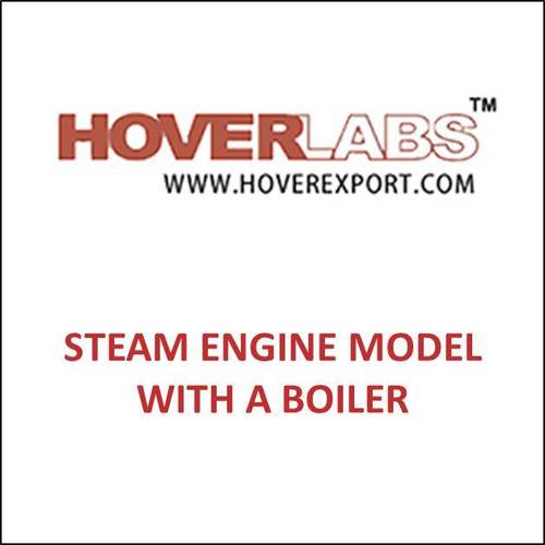 Steam Engine Model With a Boiler