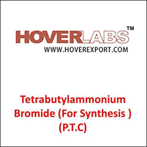 Tetrabutylammonium Bromide - White Crystals, C16H36NBr, 99% Purity | Synthesis Reagent, Phase Transfer Catalyst, Water-Soluble