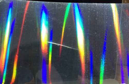 Rainbow Transparent Self adhesive film