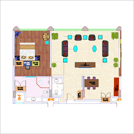 2D Architectural CAD & CAM Services