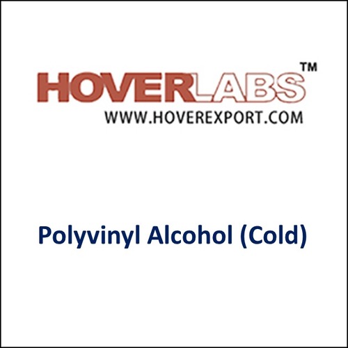Polyvinyl Alcohol (Cold) - White Powder, Degree of Polymerization 1700-2500 | Water Soluble, Film Forming, Biodegradable, Strong Adhesive