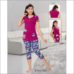 Any Color Girls Hosiery Night Suit