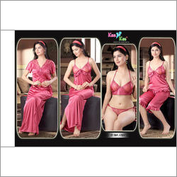  Six Piece Ladies Night Wears