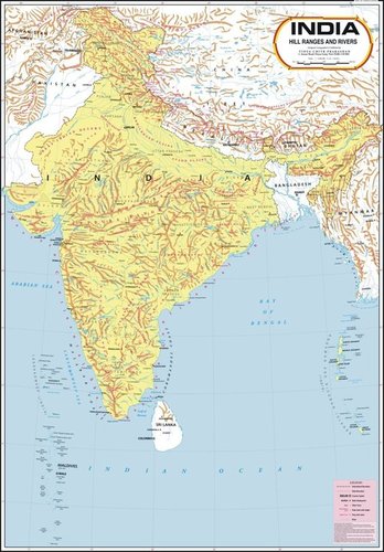 Indian Hills Ranges & Rivers Maps