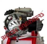 Cut Section Model Of Two Stroke Single Cylinder Engine