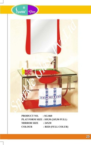Glass Bathroom Vanities