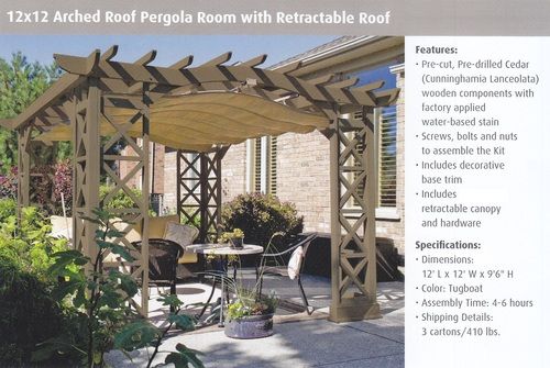 Cedar Wood Pergola