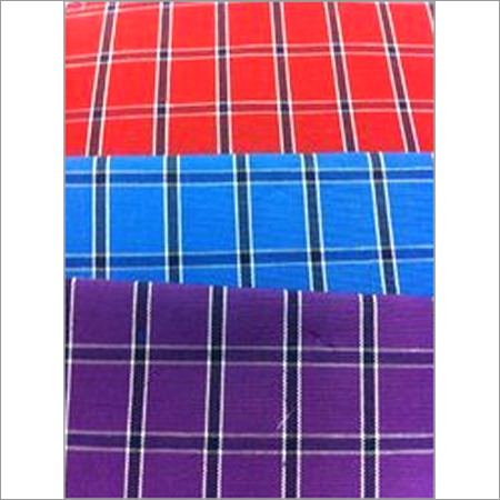 Cotton Check Shirting Fabric