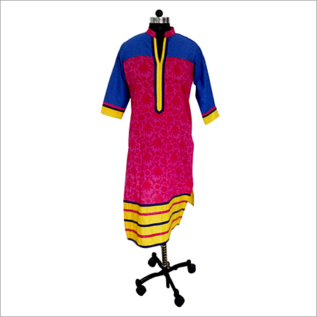 Multi Color Cotton Kurtis