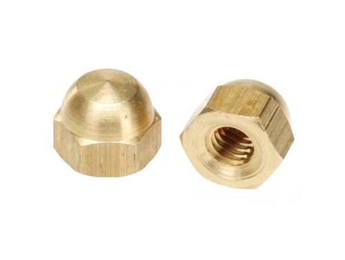 Brass Dome Nuts