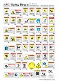 Multi Color Safety Labels