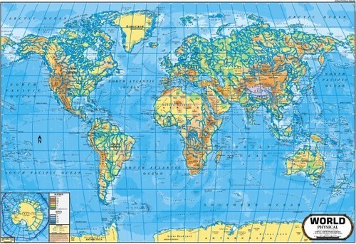 World Physical Map