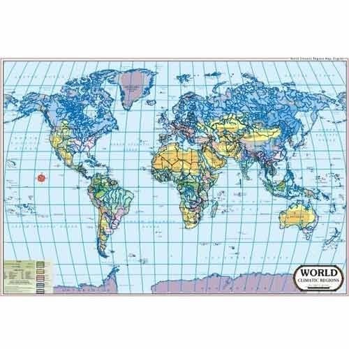 World Maps For Climatic Regions