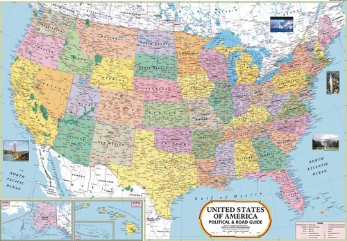 Map Of United States Of America