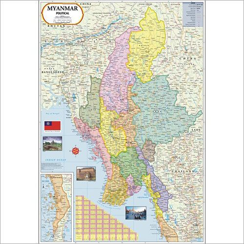 Myanmar Political Map