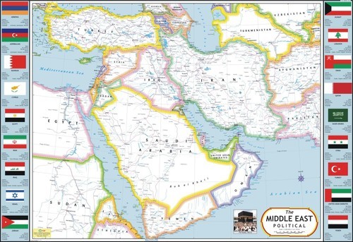 Middle East Political Map