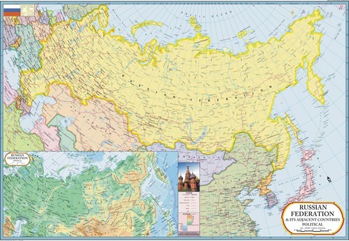 Russia And Adjacent Countries Maps